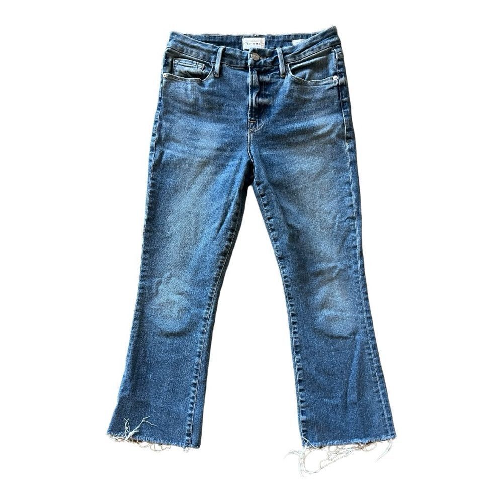 FRAME Le Crop Mini Boot jeans - Picture 2 of 8